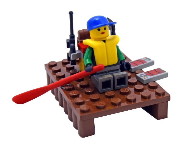 LEGO Town Extreme Team Raft 2537