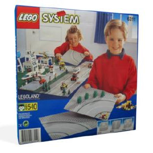 LEGO Town Road Plates, Curved 6311