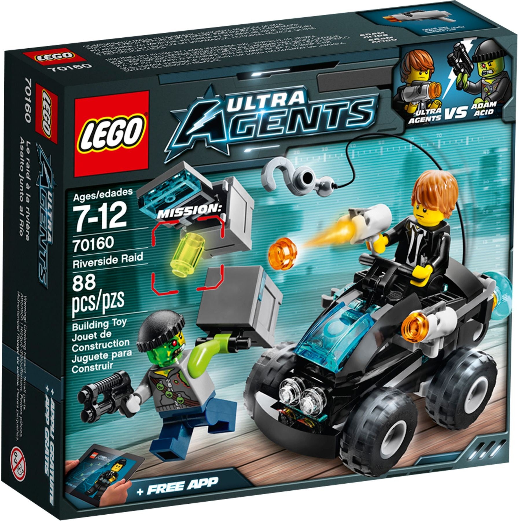 LEGO Ultra Agents Riverside Raid 70160