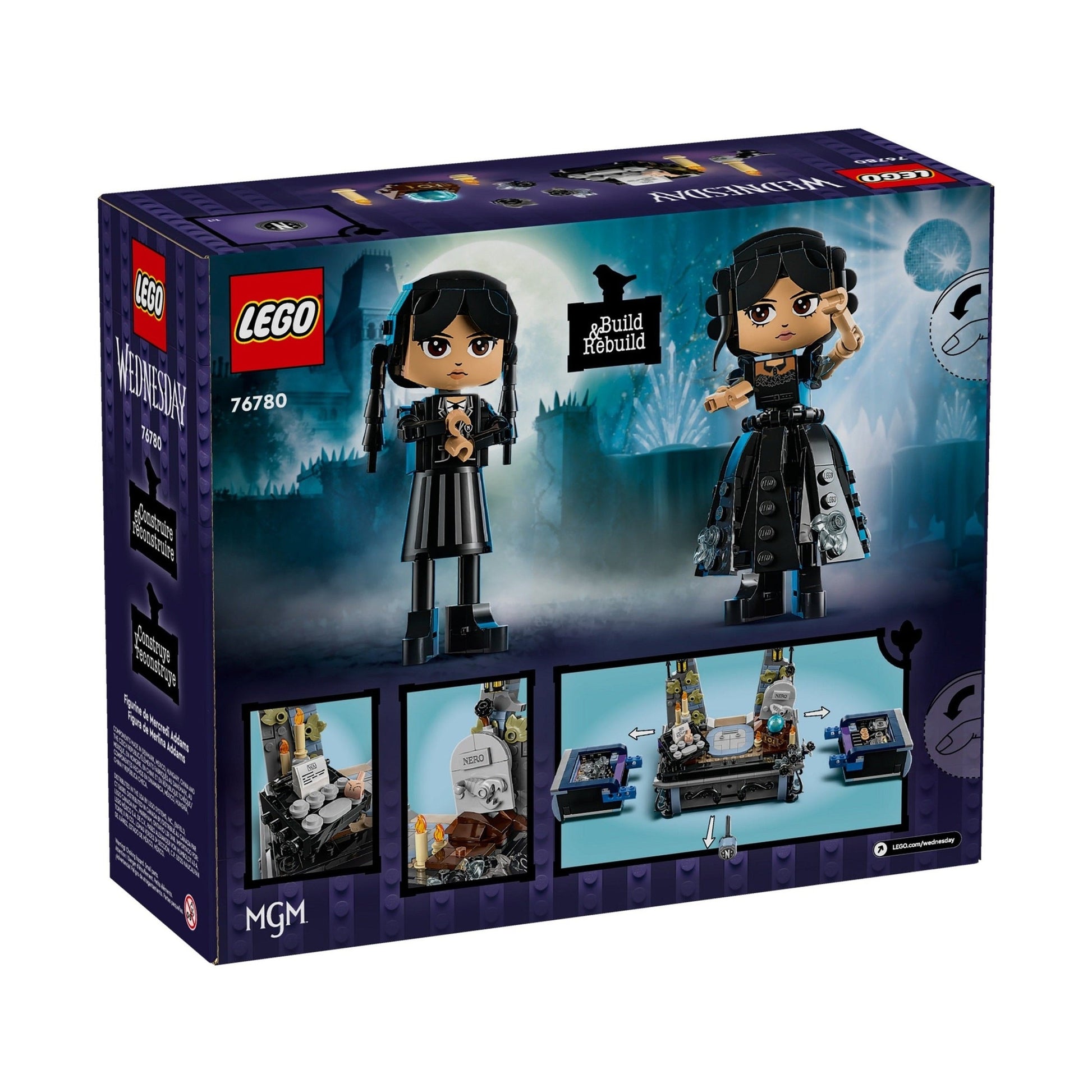 LEGO Wednesday Wednesday Addams Figure 76780
