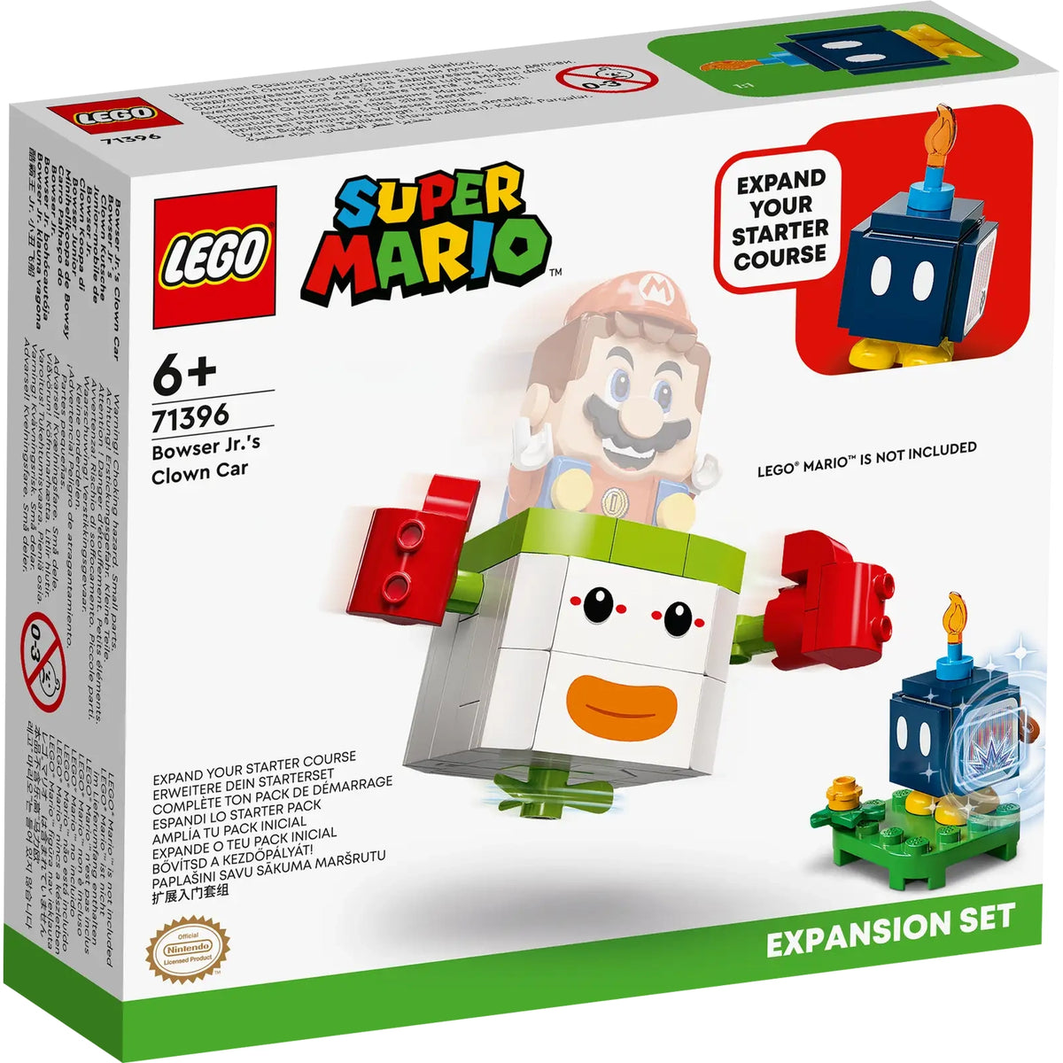 Lego Super Mario Bowser Jr.'s Clown Car Expansion Set 71396