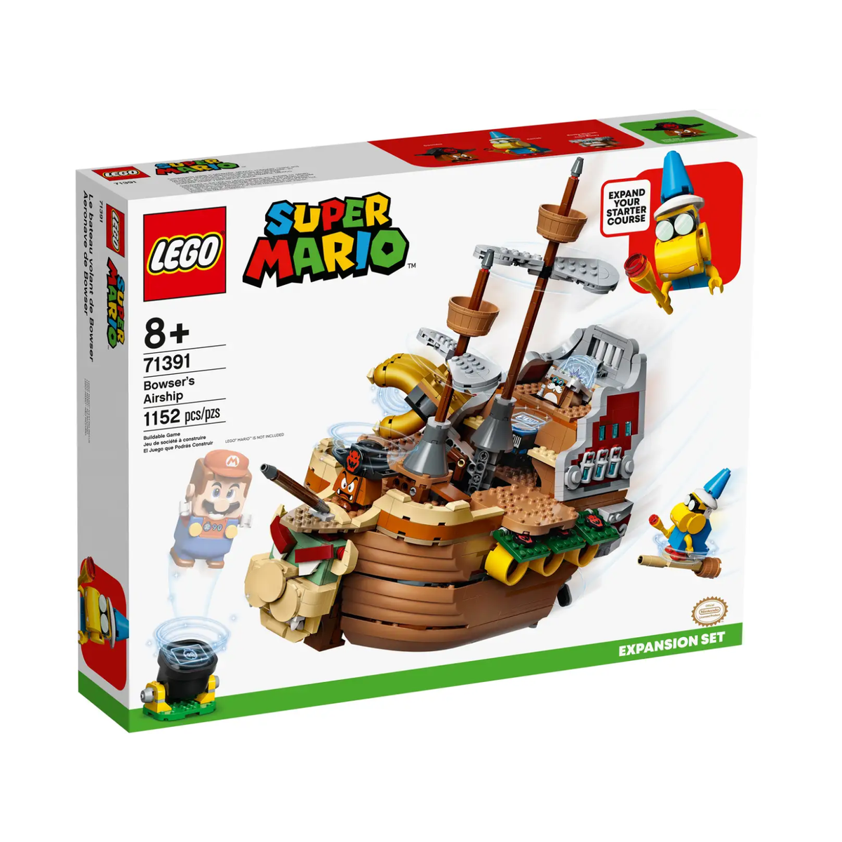 Lego Super Mario Bowser’s Airship Expansion Set 71391