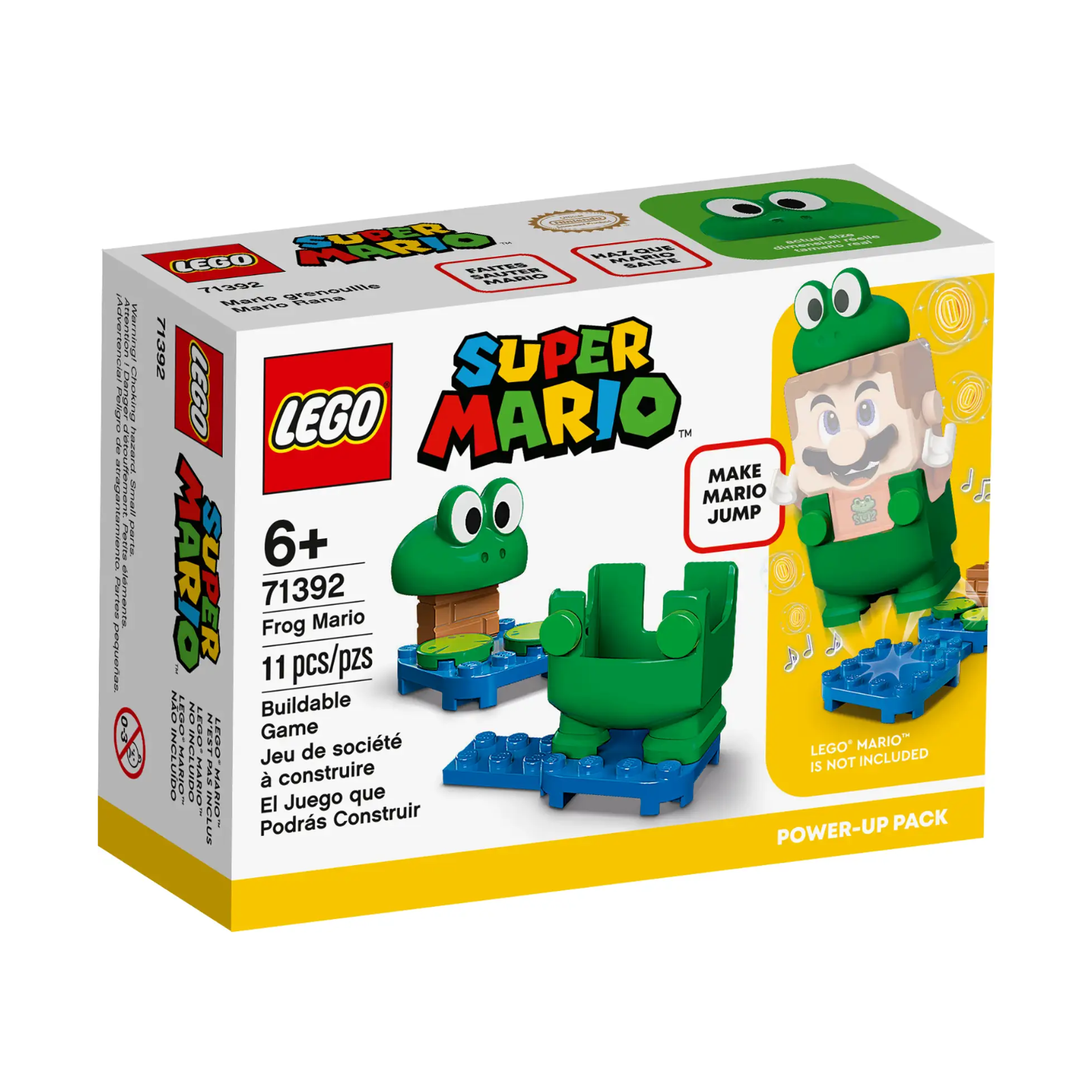 Lego Super Mario Frog Mario Power-Up Pack 71392