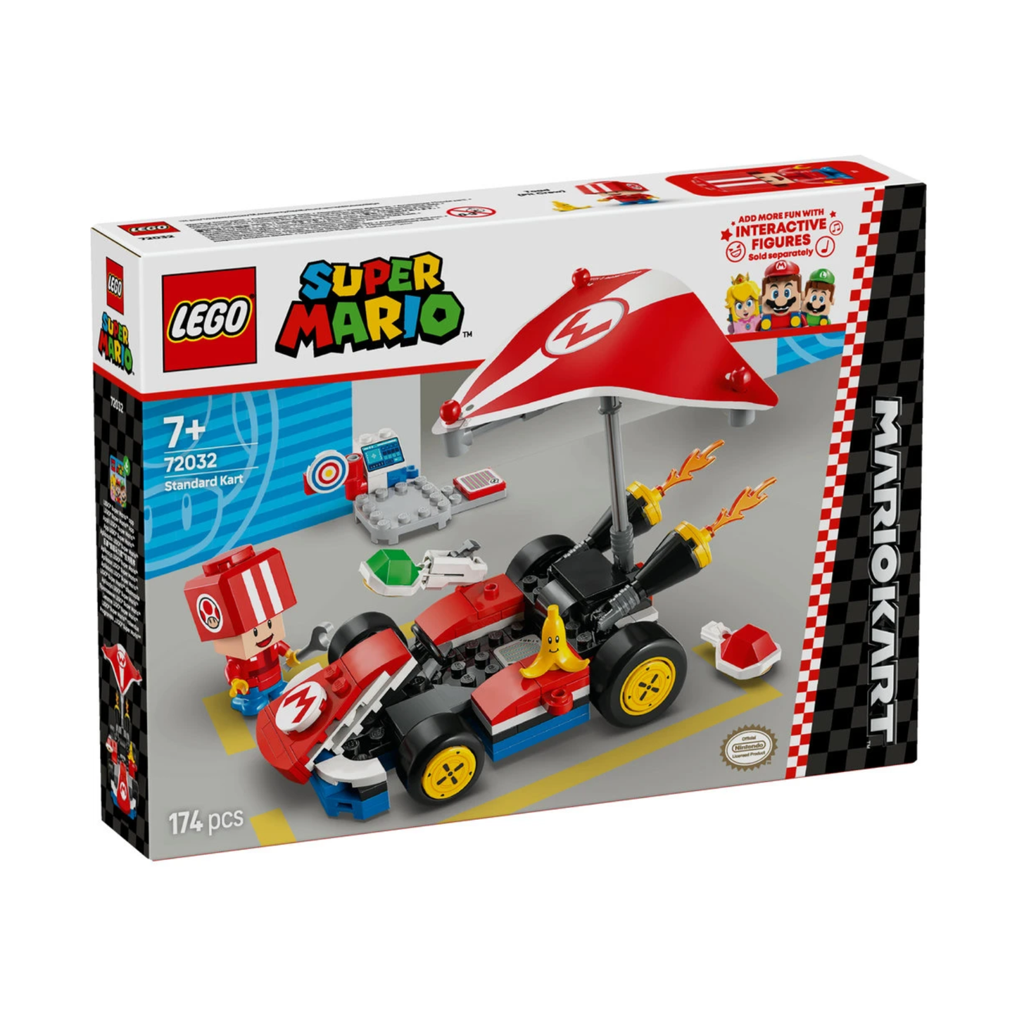 Lego Super Mario Kart - Standard Kart 72032