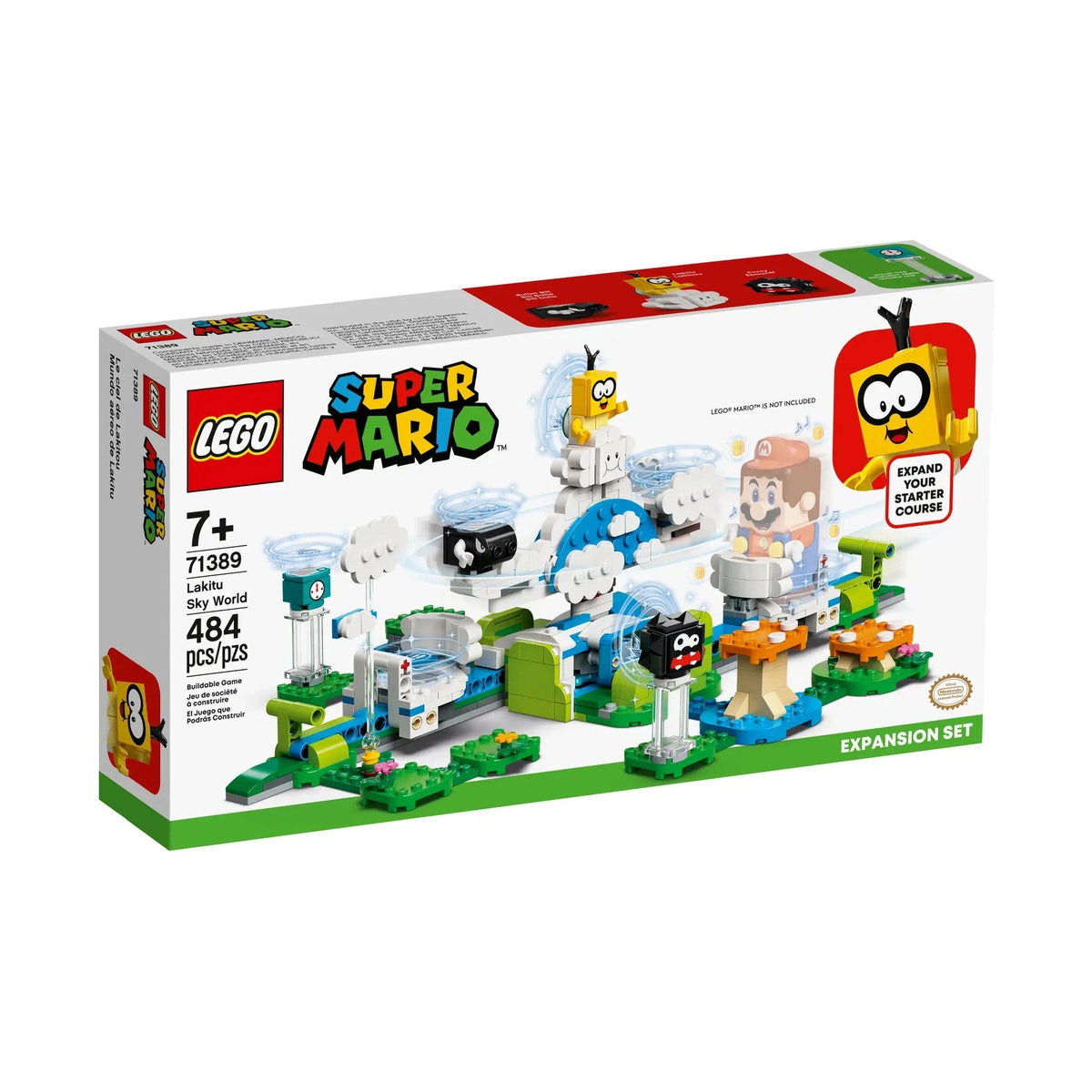 Lego Super Mario Lakitu Sky World Expansion Set 71389
