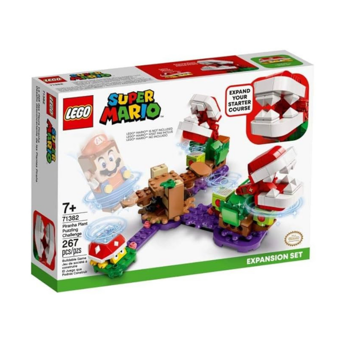 Lego Super Mario Piranha Plant Puzzling Challenge - Expansion Set 71382