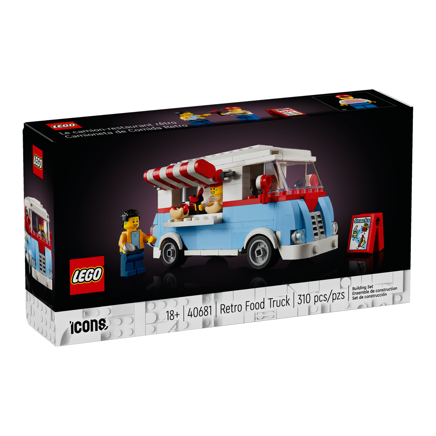 LEGO Icons Retro Food Truck 40681