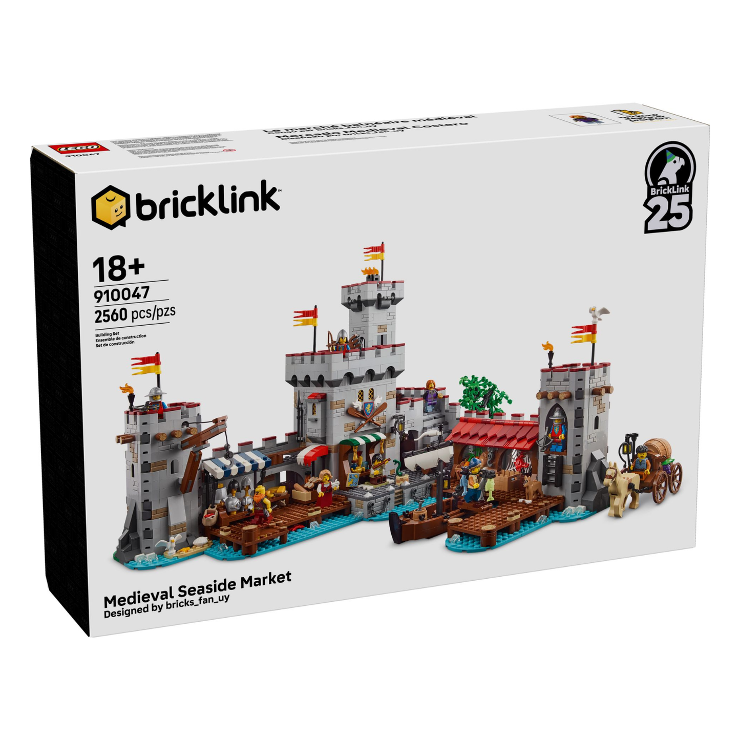 LEGO Bricklink Medieval Seaside Market 910047