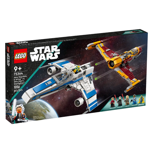 LEGO Star Wars New Republic E-Wing vs. Shin Hati's Starfighter 75364