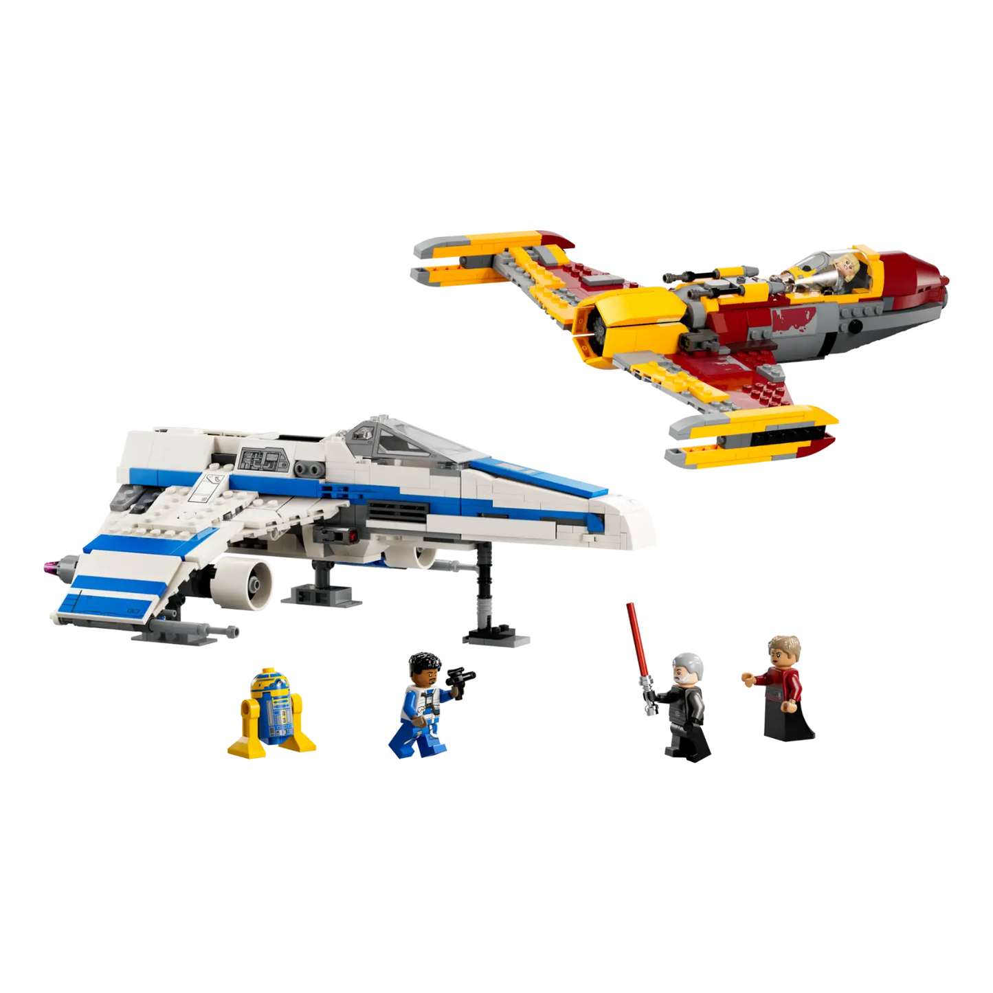 LEGO Star Wars New Republic E-Wing vs. Shin Hati's Starfighter 75364