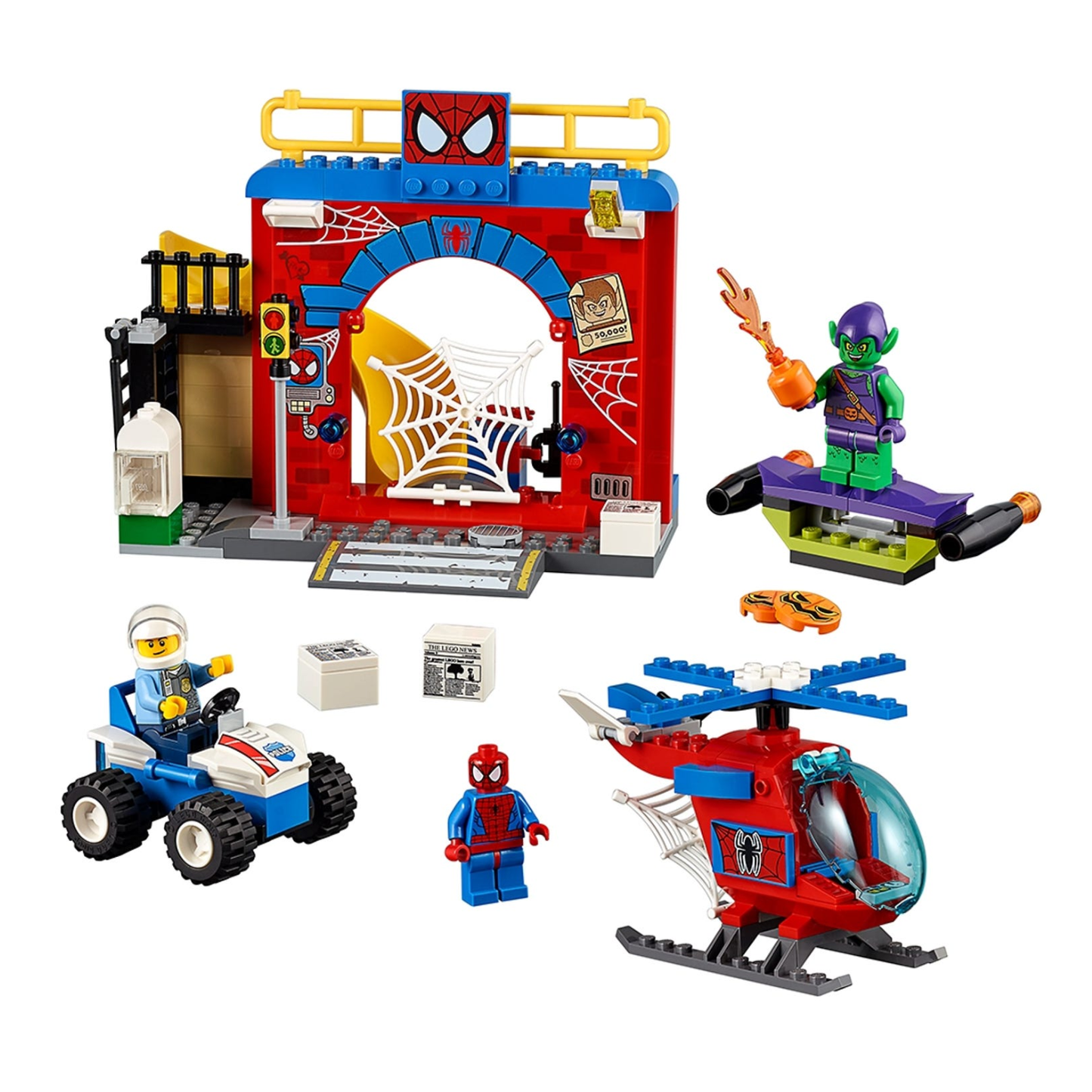 LEGO Spider-Man: Spider-Man Hideout 10687