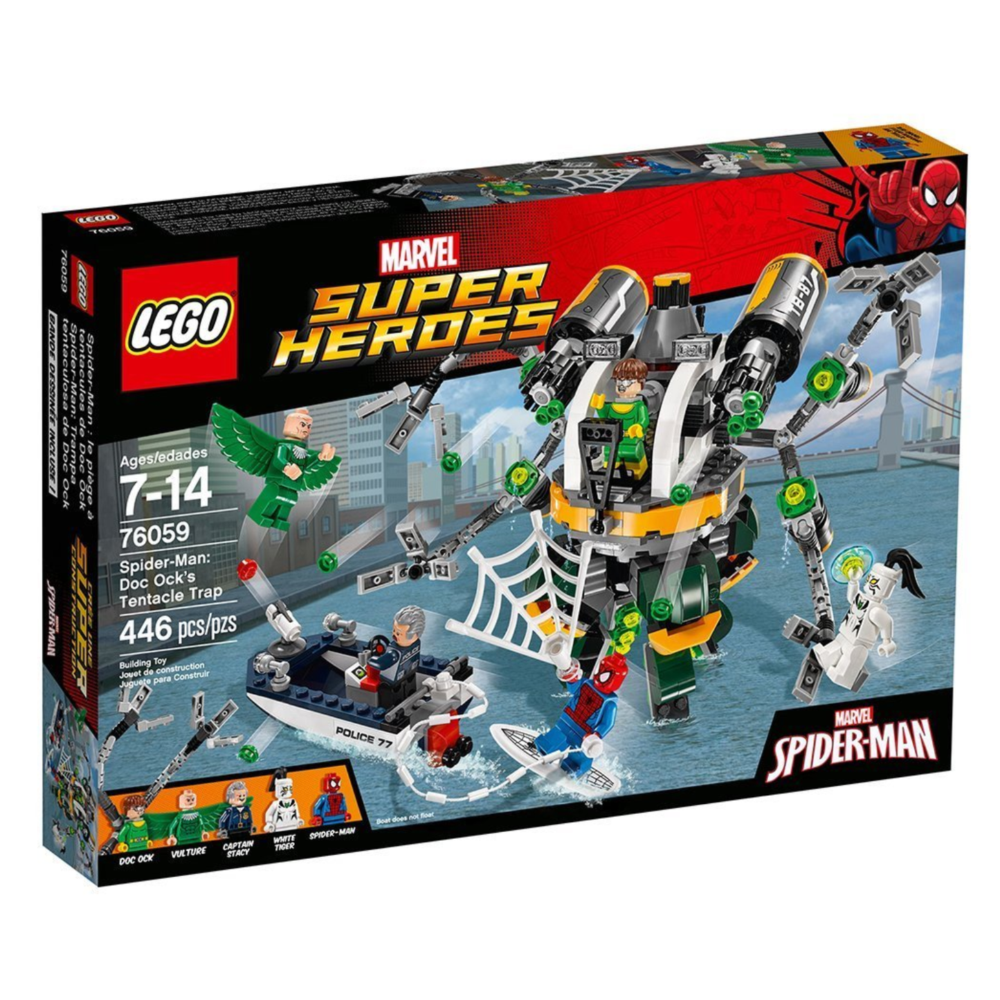 LEGO Spider-Man: Doc Ock's Tentacle Trap 76059