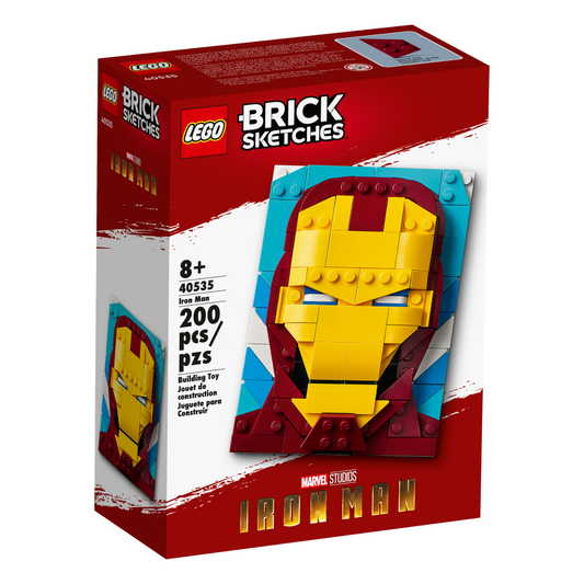 LEGO Marvel Brick Sketches: Iron Man 40535