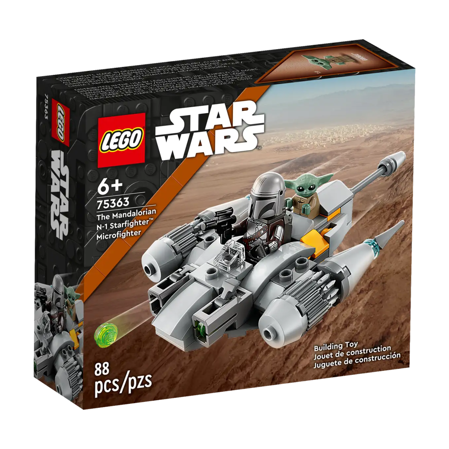 LEGO Star Wars The Mandalorian N-1 Starfighter™ Microfighter 75363