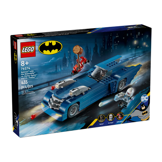 LEGO DC Batman with the Batmobile vs. Harley Quinn and Mr. Freeze 76274