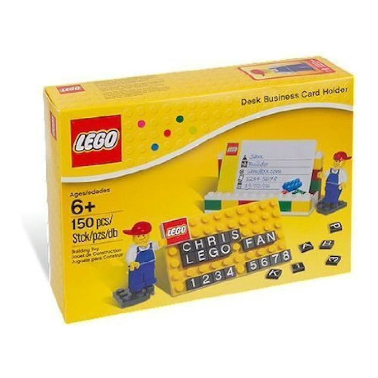 LEGO Desk Business Card Holder 850425