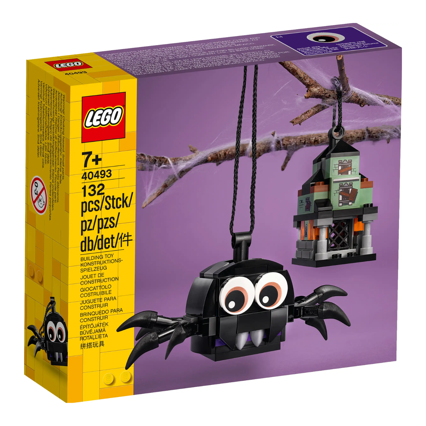 LEGO Seasonal Halloween Spider & Haunted House Pack 40493