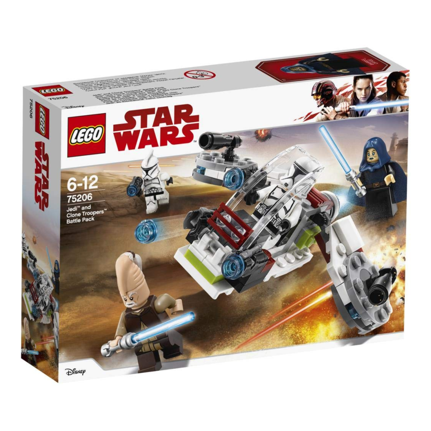 LEGO Star Wars Jedi and Clone Troopers Battle Pack 75206