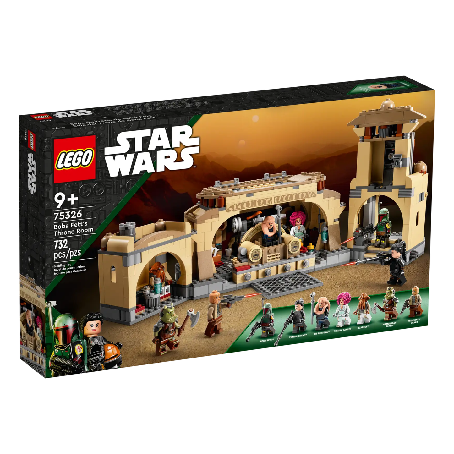 LEGO Star Wars Boba Fett's Throne Room 75326