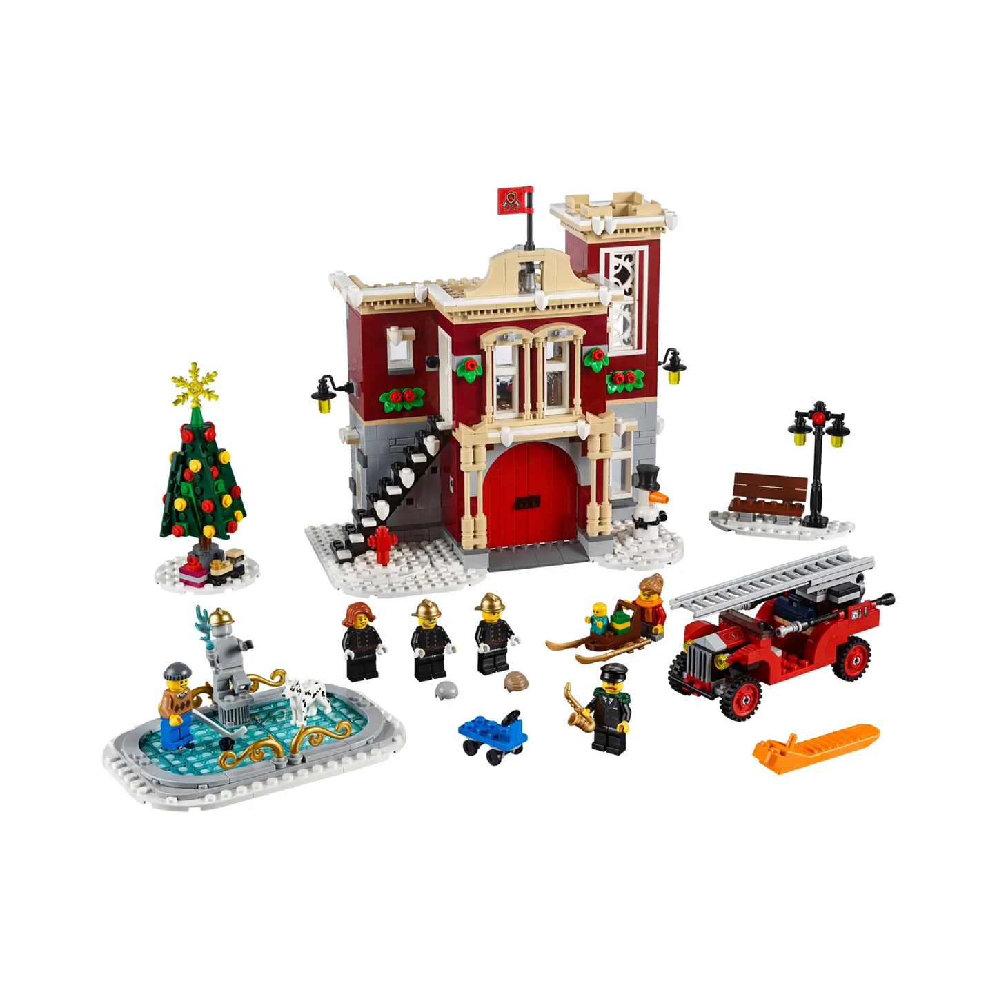 LEGO Christmas Winter Village Fire Station 10263