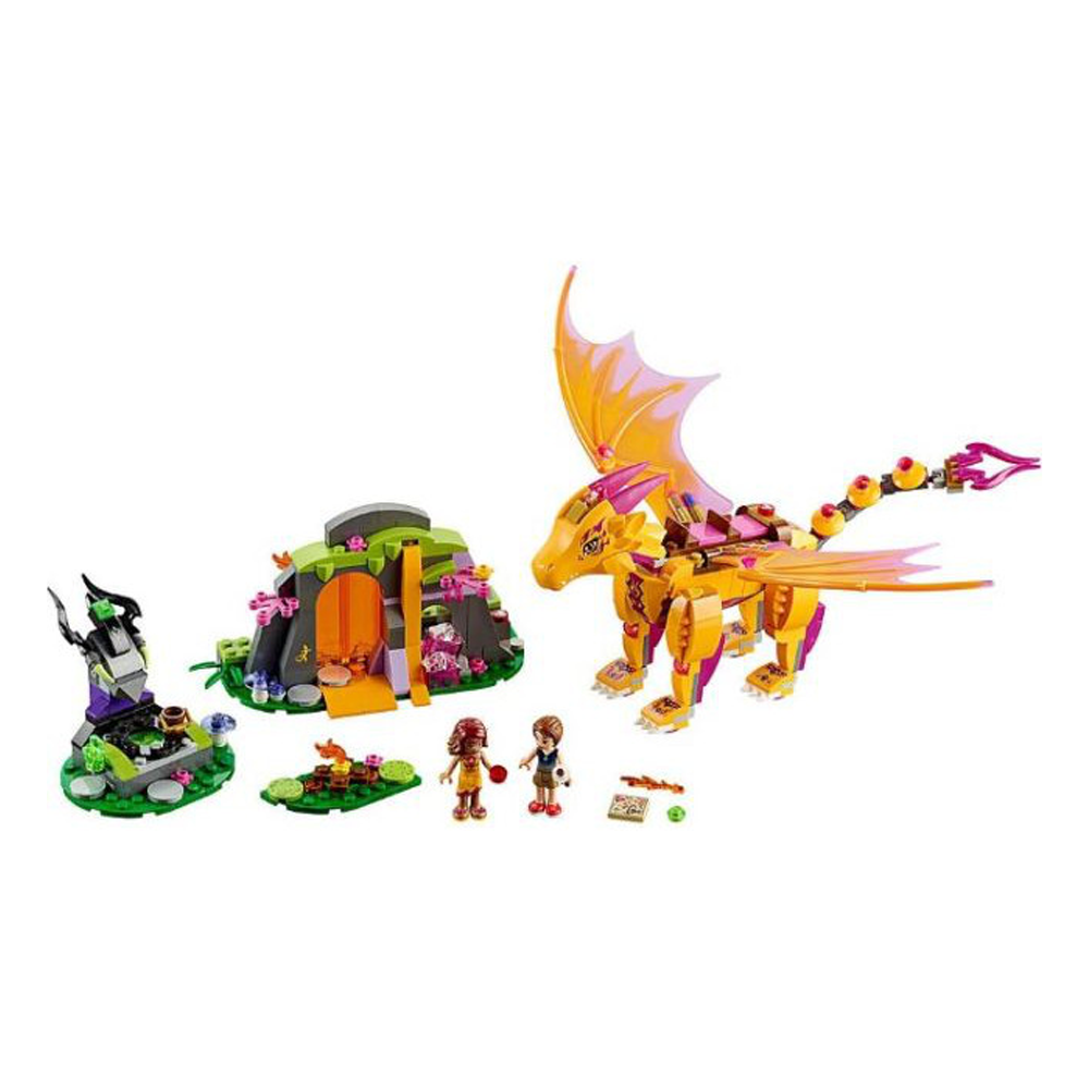 LEGO Elves Fire Dragon's Lava Cave 41175