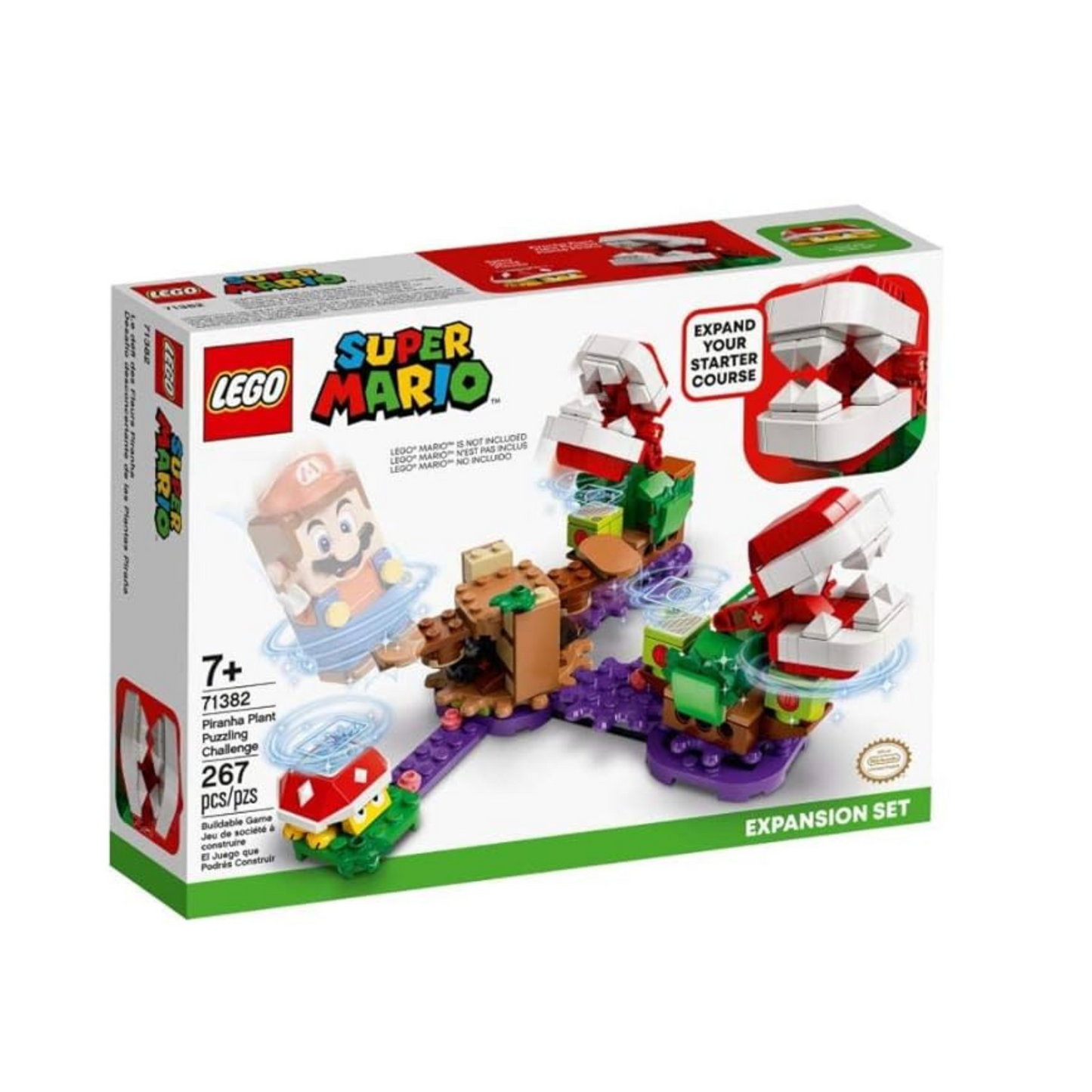 Lego Super Mario Piranha Plant Puzzling Challenge - Expansion Set 71382