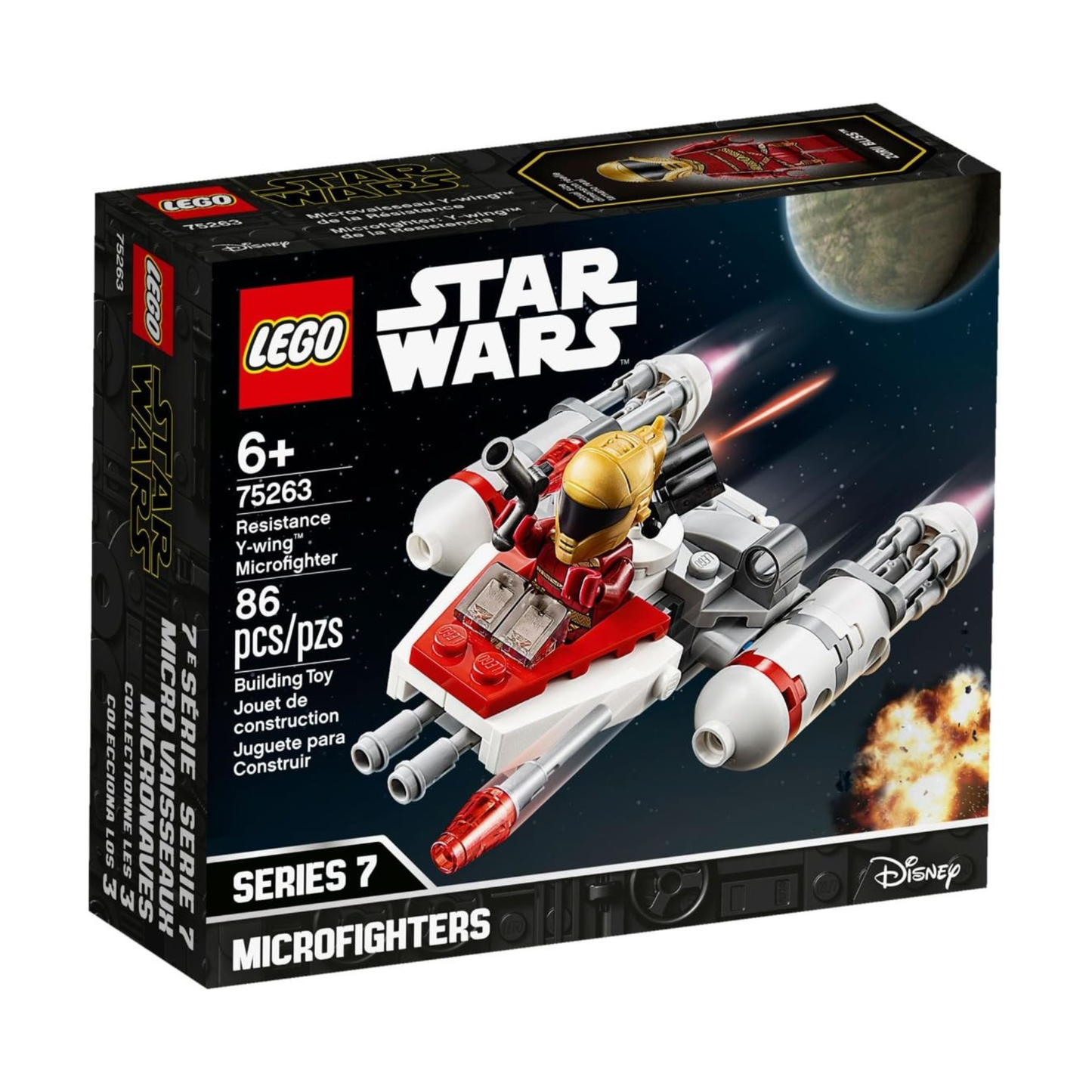 LEGO Star Wars Resistance Y-wing Microfighter 75263