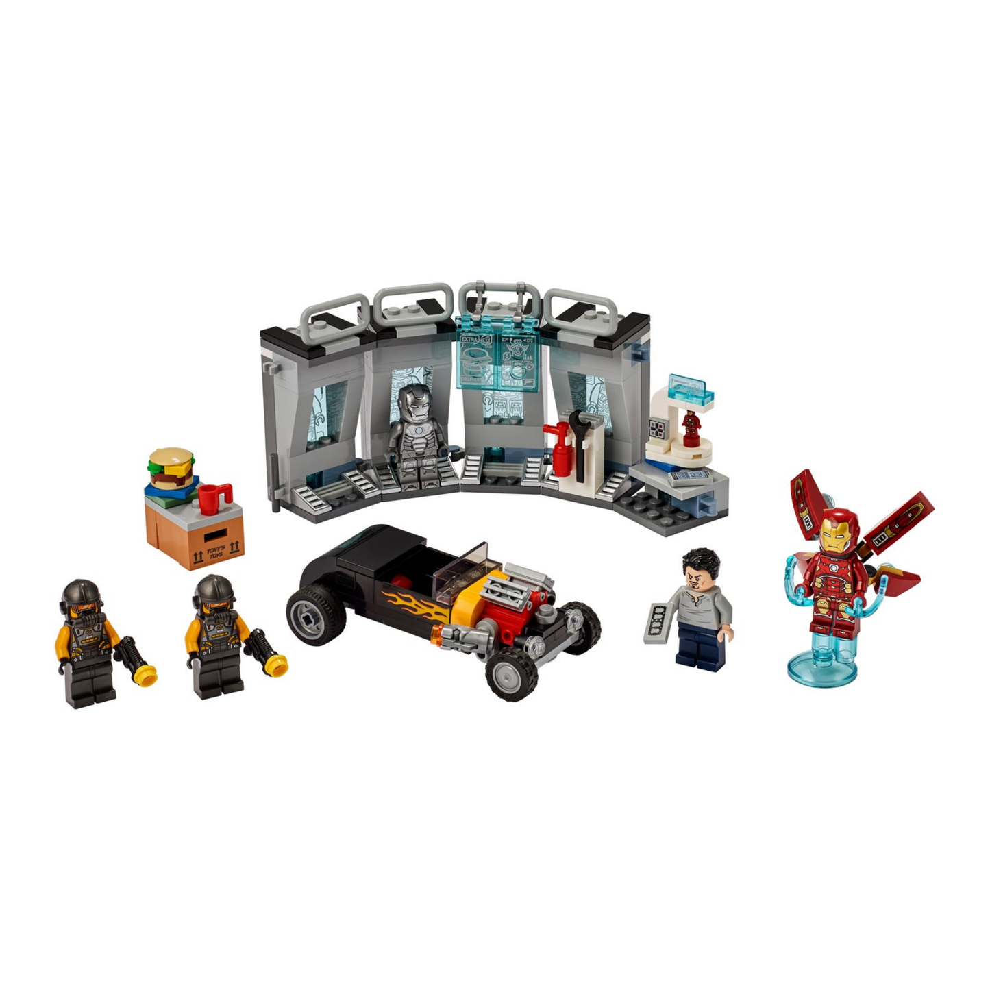 LEGO Marvel Iron Man Armory 76167