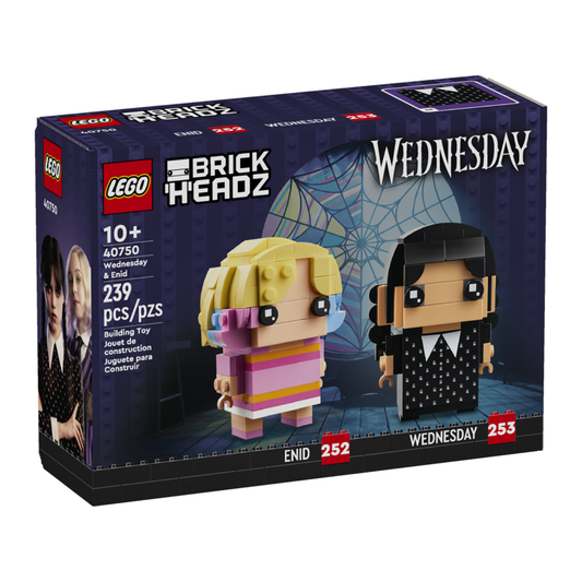 LEGO Brickheadz Wednesday & Enid 40750