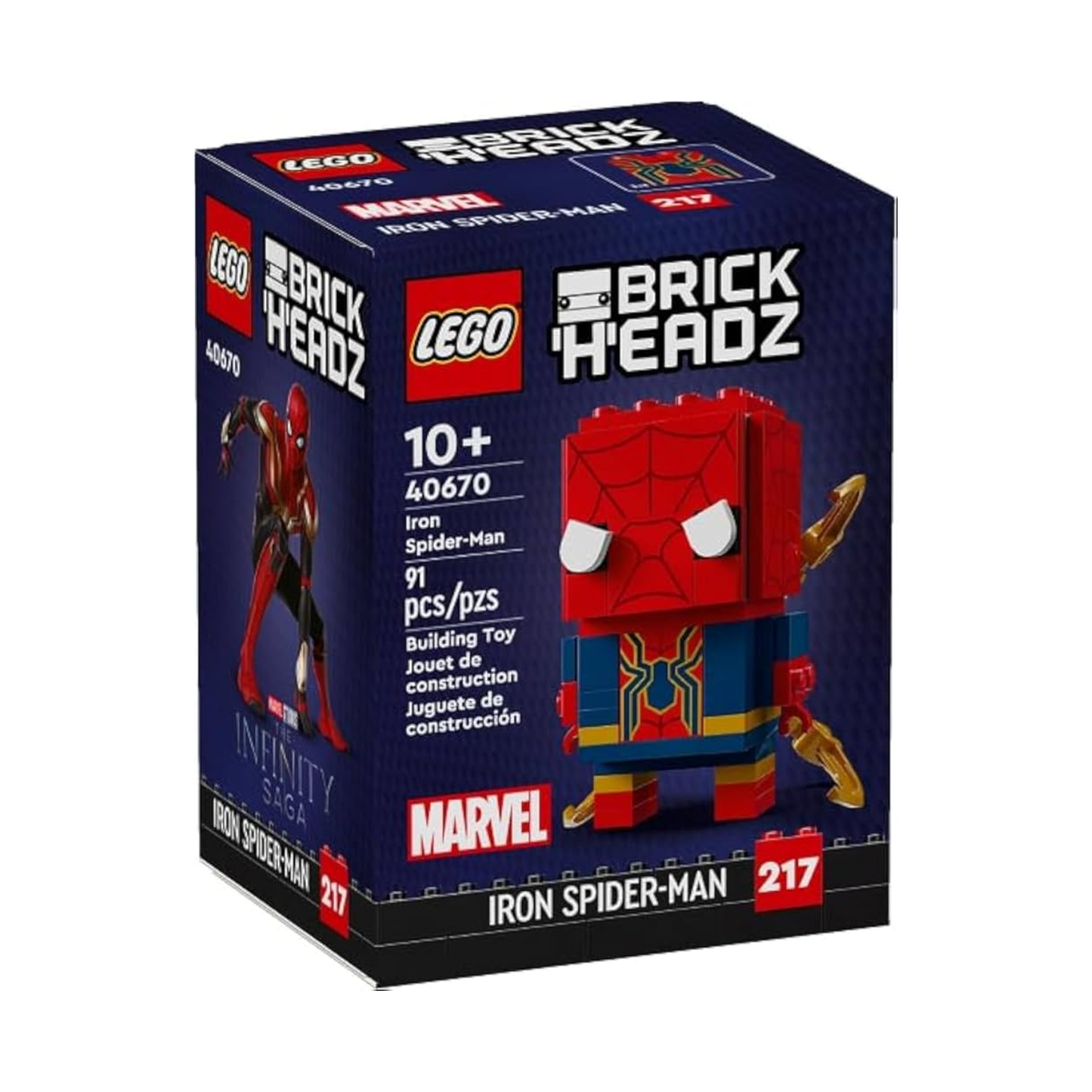 LEGO Brickheadz: Marvel Iron Spider-Man 40670