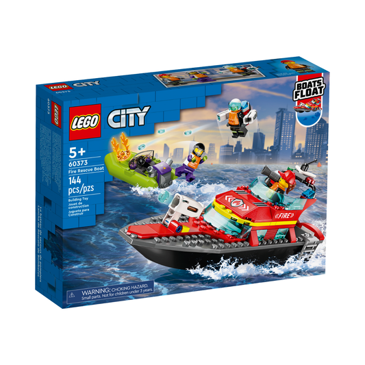 LEGO City Fire Rescue Boat 60373