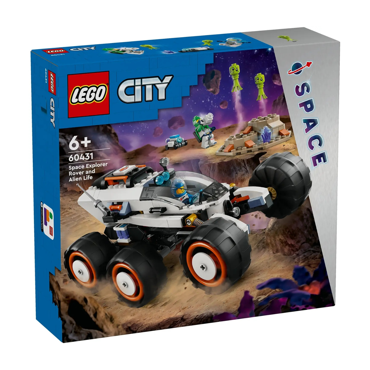 LEGO City Space Explorer Rover and Alien Life 60431