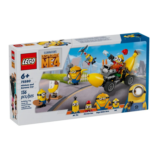 LEGO Minions: Minions and Banana Car 75580