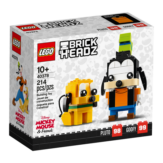 LEGO Brickheadz: Disney Pluto & Goofy 40378