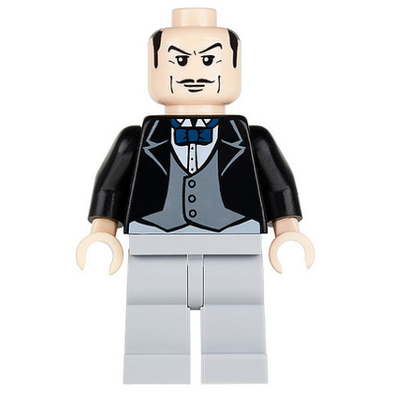 LEGO Super Heroes Alfred Pennyworth, the Butler - Bow Tie bat014