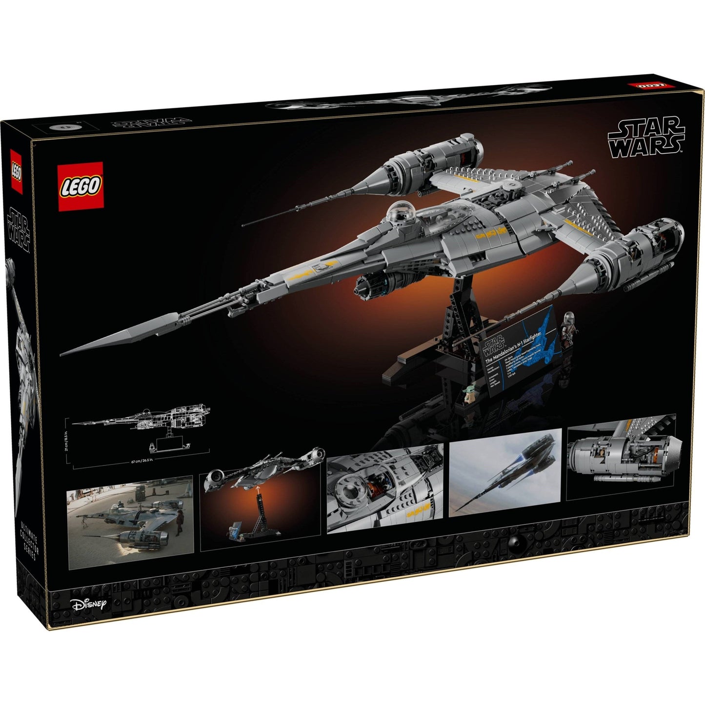 LEGO Star Wars The Mandalorian's N-1 Starfighter 75442