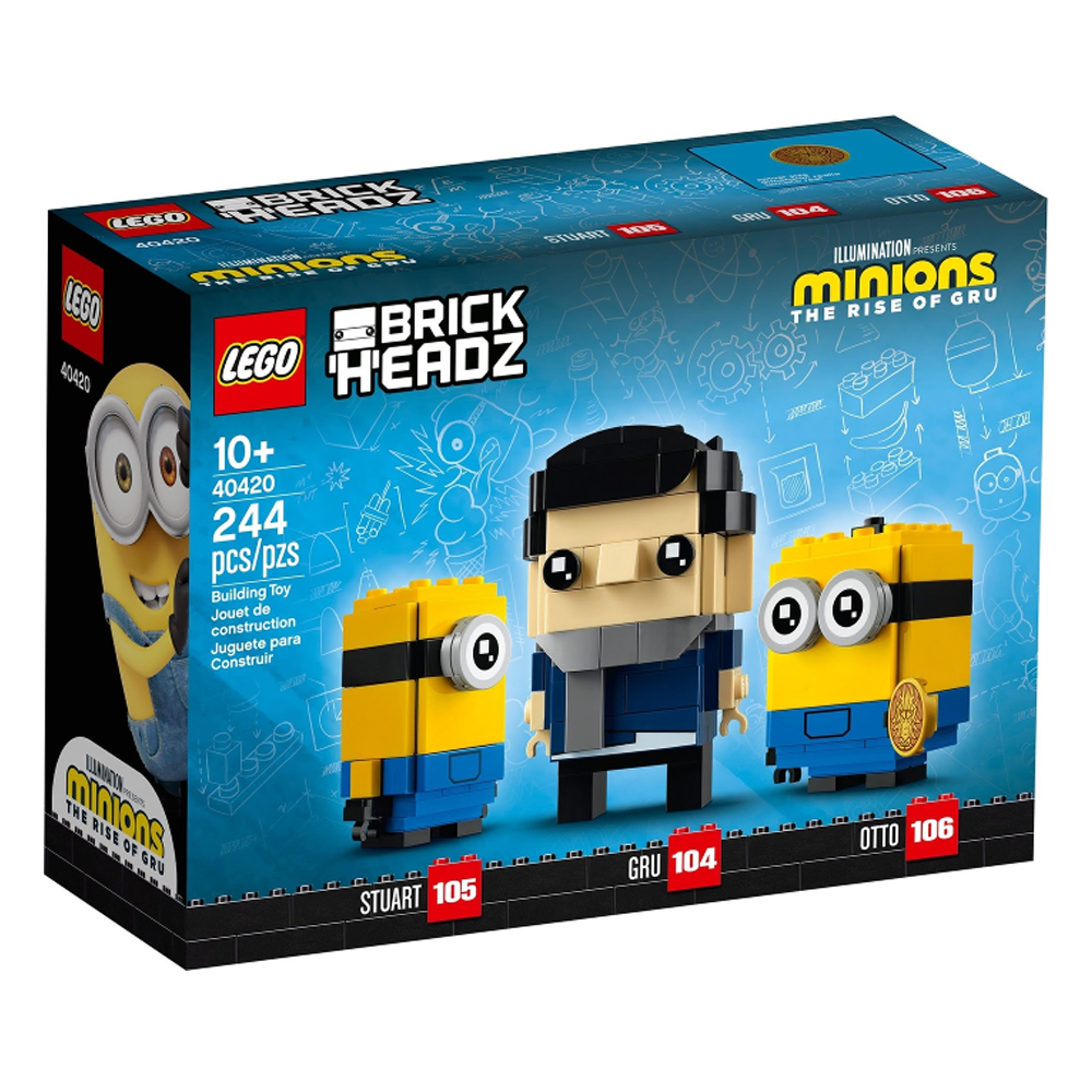 LEGO Brickheadz: Gru, Stuart & Otto 40420