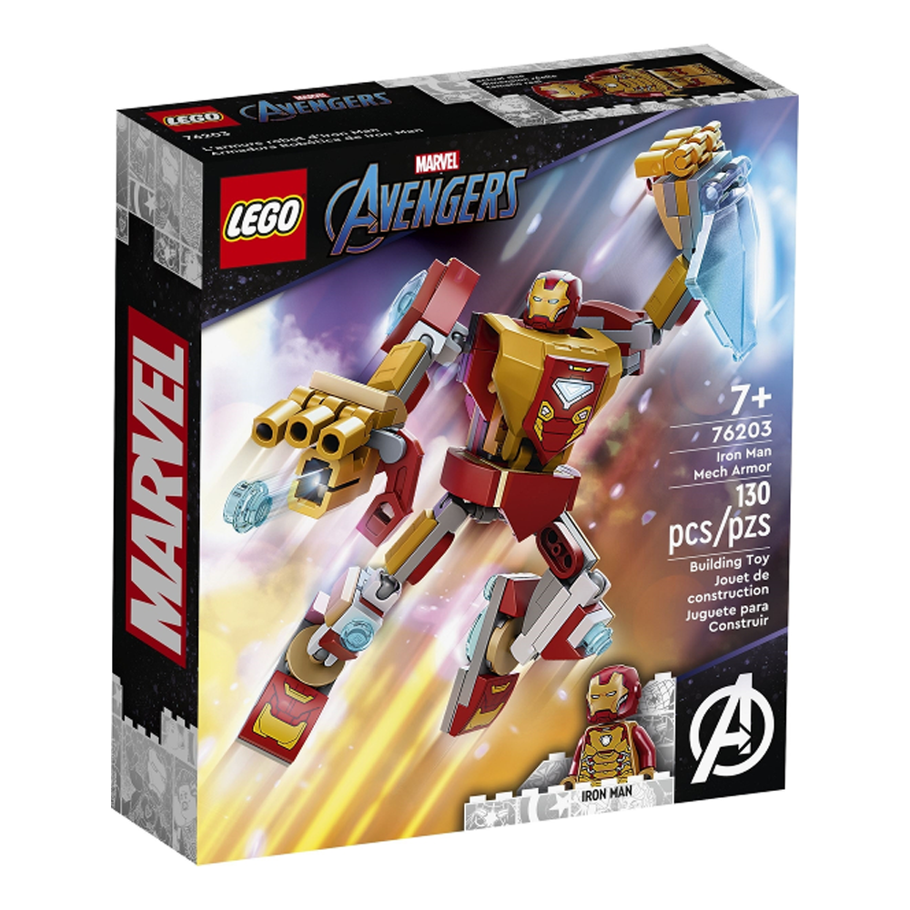 LEGO Marvel Iron Man Mech Armor 76203