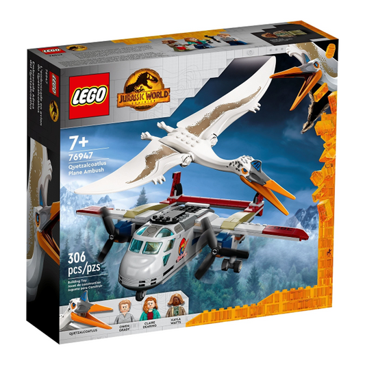 LEGO Jurassic World Quetzalcoatlus Plane Ambush 76947