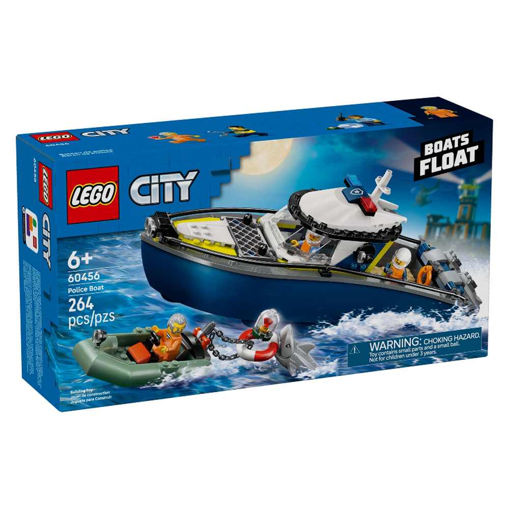 LEGO City Police Boat 60456