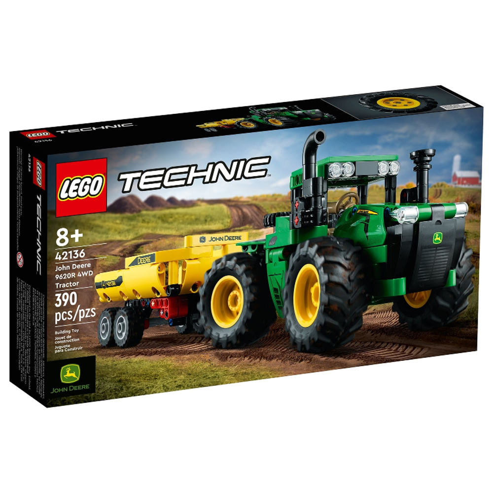 LEGO Technic John Deere 9620R 4WD Tractor 42136