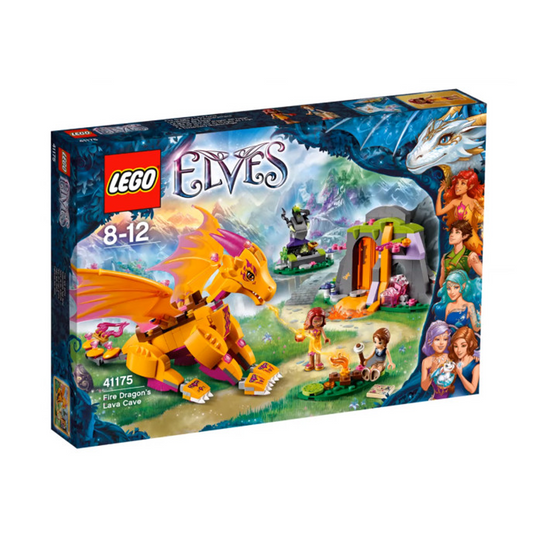 LEGO Elves Fire Dragon's Lava Cave 41175
