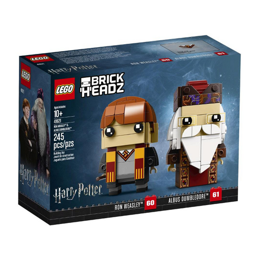 LEGO Brickheadz: Ron Weasley & Albus Dumbledore 41621