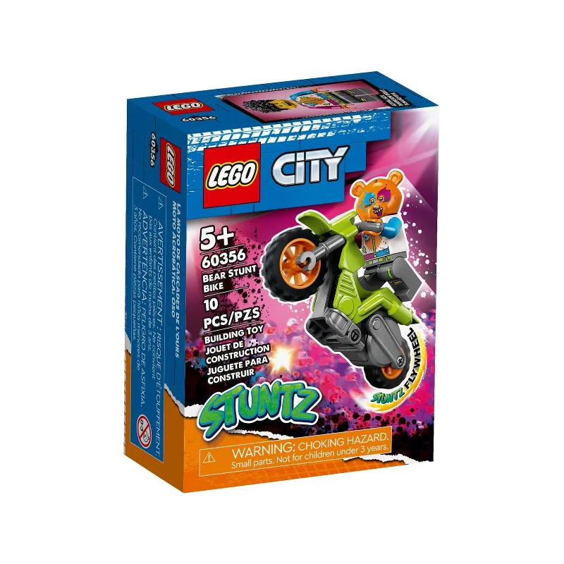 LEGO City Bear Stunt Bike 60356