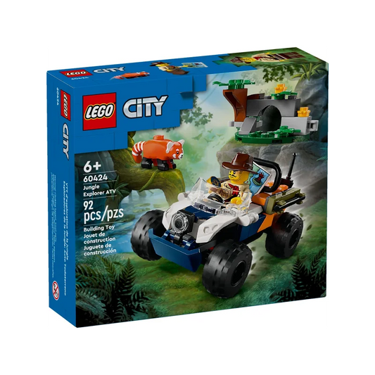 LEGO City Jungle Explorer ATV Red Panda Mission 60424
